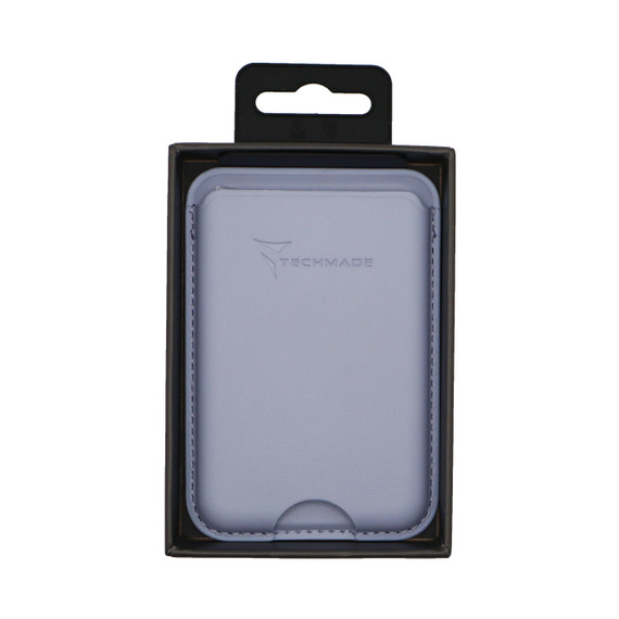 Techmade Smart Wallet Slim Magnetic 3 Carte Purple