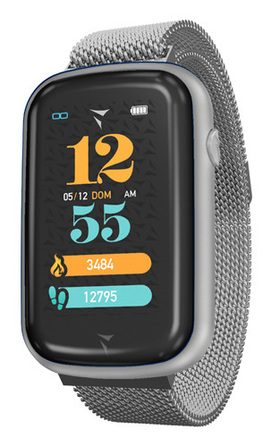 Techmade Steps 3,68 cm (1.45") 44 mm Digitale Touch screen Grigio