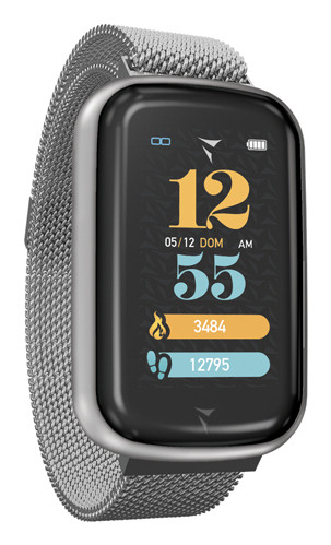 Techmade Steps 3,68 cm (1.45") 44 mm Digitale Touch screen Grigio