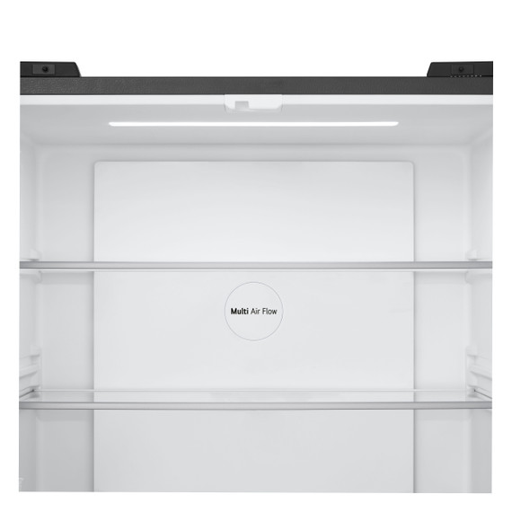 LG GMM41MSBEM Frigorifero Multidoor Slim, Classe E, 474L, Total No Frost, Cassetto Fresh Switch, Silver