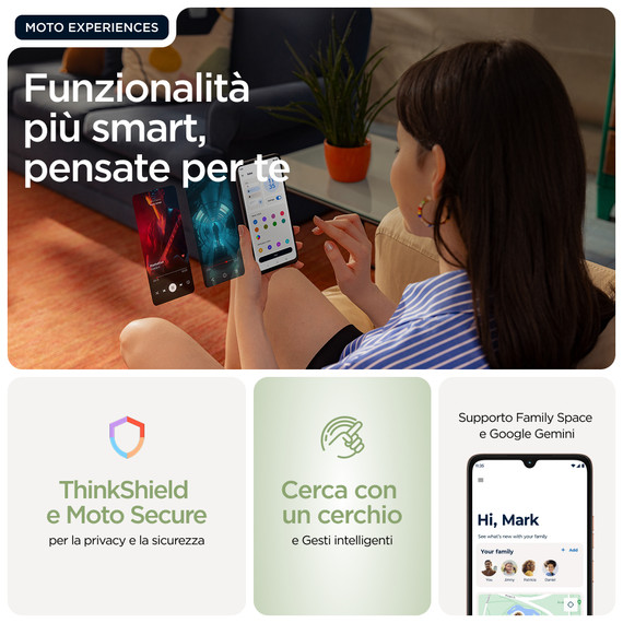 Motorola moto g06 17,5 cm (6.88") Doppia SIM Android 15 4G USB tipo-C 4 GB 256 GB 5200 mAh Verde