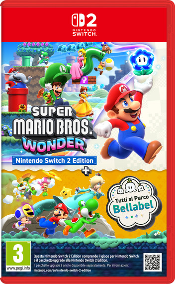 Nintendo Super Mario Bros. Wonder - Switch 2 Edition + Tutti al Parco Bellabel
