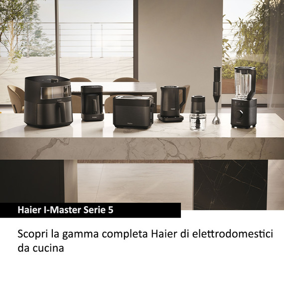 Haier I-Master Series 5 HAF5TWA 011 6,5 L Indipendente 2000 W Friggitrice ad aria calda Nero
