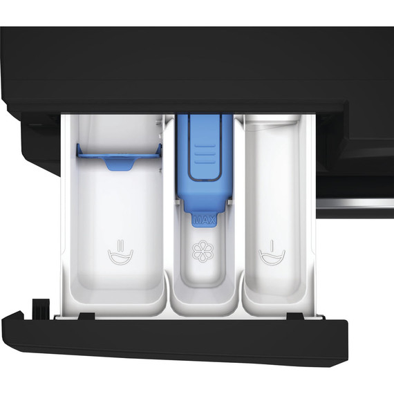 Hotpoint Ariston HB 103B CARE IT, Capacità 10kg, classe A -30%, colore Black, 1400 giri, Display digitale XL, Vapore