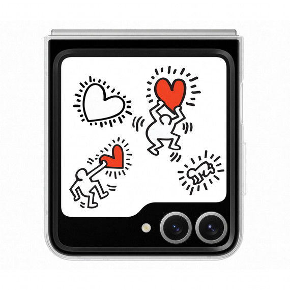 Samsung Galaxy Z Flip6 FlipSuit Case Keith Haring Card