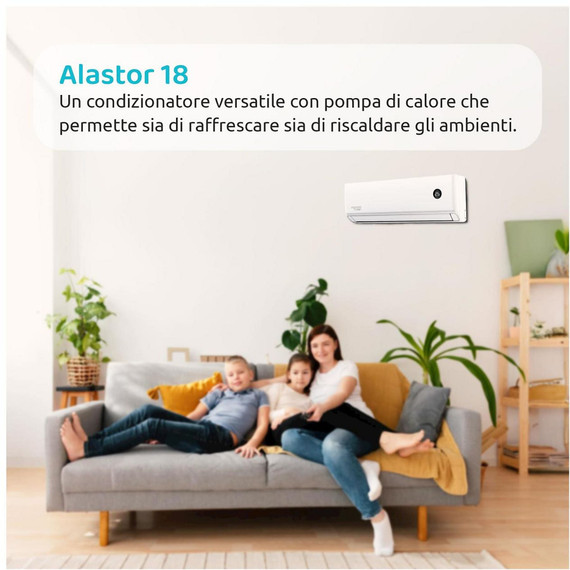 Irradio BelAir Kit Alastor 18 Climatizzatore Fisso 18000 BTU