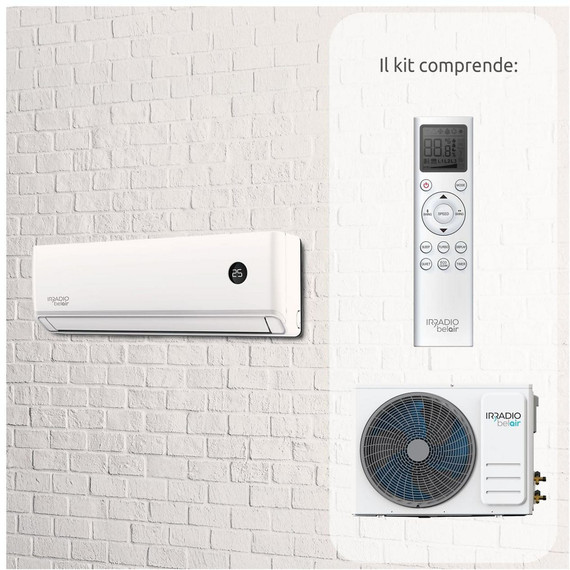 Irradio BelAir Kit Alastor 18 Climatizzatore Fisso 18000 BTU
