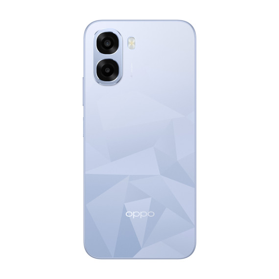 OPPO A6k AI Smartphone, doppia fotocamera 13MP+QVGA, Selfie 5MP, Display 6.75” 120HZ IPS HD+, 6100mAh, RAM 4GB(Esp1GB/2GB/4GB)+ROM 256GB [Versione Italia], Crystal Blue