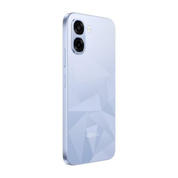OPPO A6k AI Smartphone, doppia fotocamera 13MP+QVGA, Selfie 5MP, Display 6.75” 120HZ IPS HD+, 6100mAh, RAM 4GB(Esp1GB/2GB/4GB)+ROM 256GB [Versione Italia], Crystal Blue