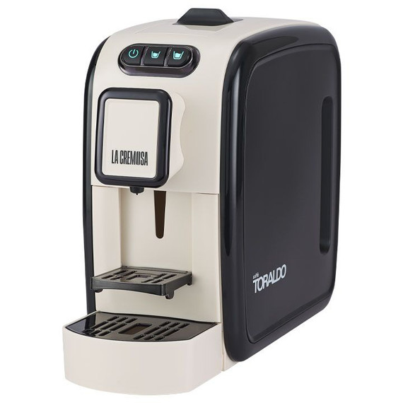 Toraldo La Cremosa Macchina Caffè a Cialde Beige 1100W 19 Bar