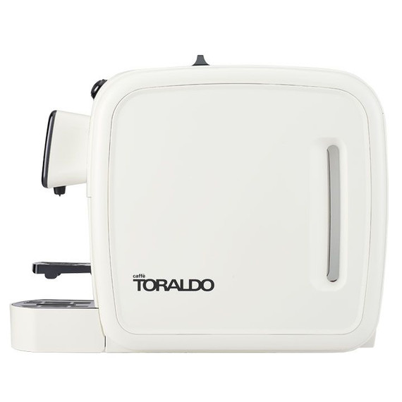 Toraldo La Cremosa Macchina Caffè a Cialde Bianco 1100W 19 Bar