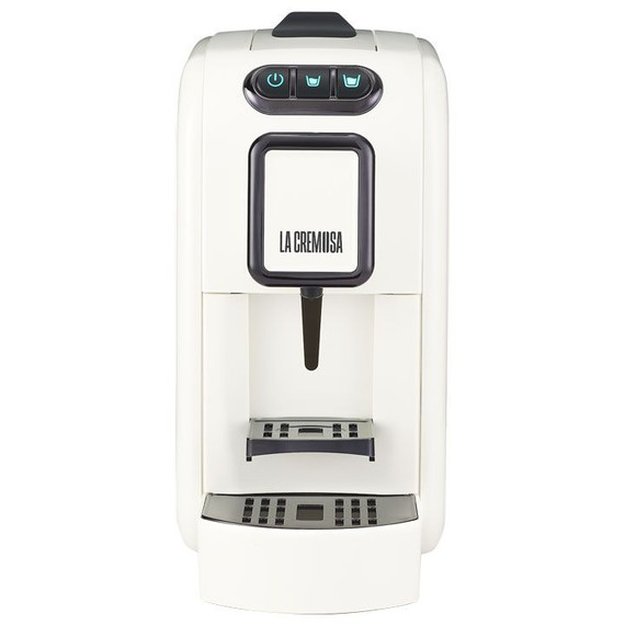 Toraldo La Cremosa Macchina Caffè a Cialde Bianco 1100W 19 Bar