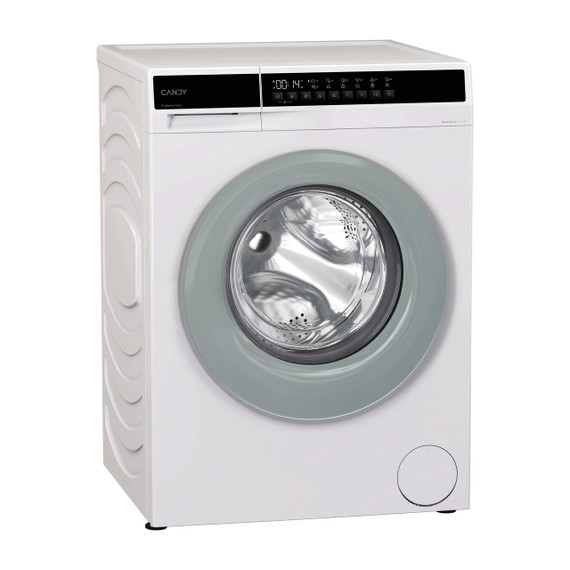 Candy Easy, Lavatrice Slim 7 KG, 15% più efficente della classe A, 1200 giri, Bianco, Inverter, Fresh Vapor, EY 27SE7-S