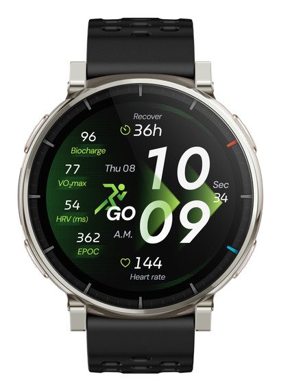 Amazfit Active 3 3,35 cm (1.32") AMOLED Digitale 466 x 466 Pixel Touch screen Oro GPS (satellitare)