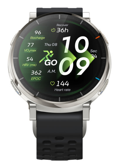 Amazfit Active 3 3,35 cm (1.32") AMOLED Digitale 466 x 466 Pixel Touch screen Oro GPS (satellitare)