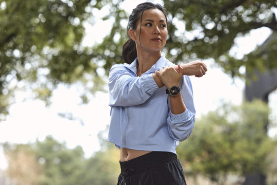 Amazfit Active 3 3,35 cm (1.32") AMOLED Digitale 466 x 466 Pixel Touch screen Oro GPS (satellitare)