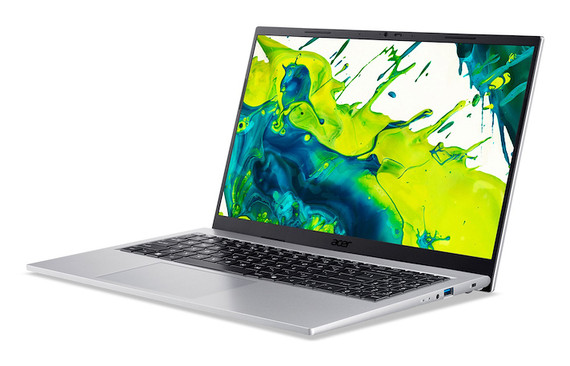 Acer Aspire Go 15 AG15-72P-72U2 Intel Core 7 150U Computer portatile 39,6 cm (15.6") Full HD 32 GB DDR4-SDRAM 512 GB SSD Wi-Fi 6 (802.11ax) Windows 11 Home Italiano Argento
