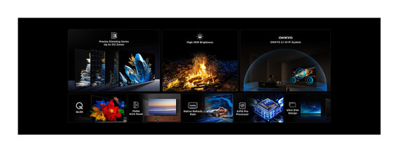 TCL C6K Serie Smart TV QD-MiniLED 4K 98" 98C6K, 144Hz, audio Onkyo 2.1, Dolby Vision IQ & Atmos, Google TV