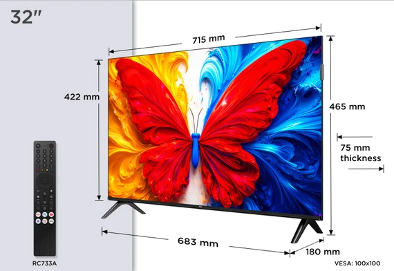 TCL S5L 32S5L TV 81,3 cm (32") Full HD Smart TV Wi-Fi Nero