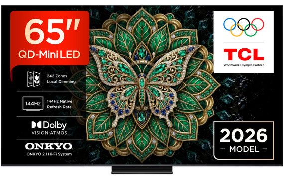 TCL C6K Pro 65C6K Pro 165,1 cm (65") 4K Ultra HD Smart TV Wi-Fi Nero 1000 cd/m²