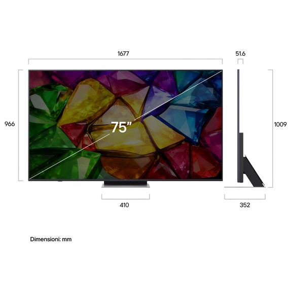 LG Mini RGB 75'' Serie MRGB87 75MRGB87B6B, 4K, RGB Primary Color Pro, Dolby Vision, Motion Booster 288, SMART TV 2026