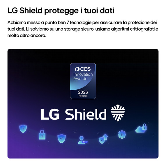 LG OLED evo AI 55'' Serie G6S OLED55G66LS, 4K, Hyper Radiant Color, Processore α11 Gen3, VRR 165Hz,G-Sync, SMART TV 2026