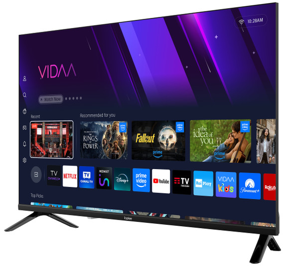 IOPLEE IOP32SMART TV 32" HD, Sistema operativo VIDAA, Triplo tuner DVBT2/C/S2, Certificato TivuSAT, Dolby Audio, Parental Control