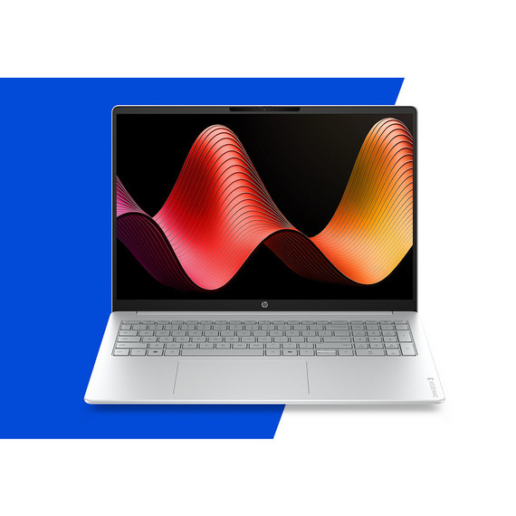 HP OmniBook 3 Laptop 16-by0005nlx AMD Ryzen™ 5 N150 Computer portatile 40,6 cm (16") 2K 8 GB DDR5-SDRAM 512 GB SSD Wi-Fi 6 (802.11ax) Windows 11 Home Grigio, Argento