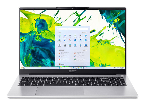 Acer ASPIRE LITE AL15-54P-78F4 Intel Core Ultra 7 155U Computer portatile 39,6 cm (15.6") Full HD 16 GB DDR5-SDRAM 512 GB SSD Wi-Fi 6 (802.11ax) Windows 11 Home Italiano Argento