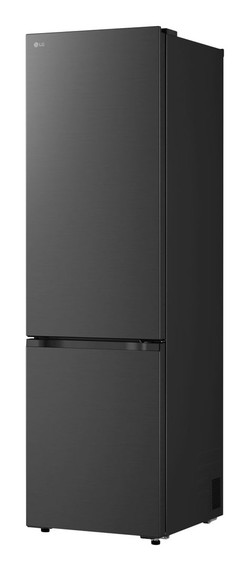 LG GBBSJ20DEP Frigorifero combinato Fit & Max 60 cm | Classe D, 375 L | AI Inverter, Wi-Fi, Door Cooling, Total No Frost | Matte Black