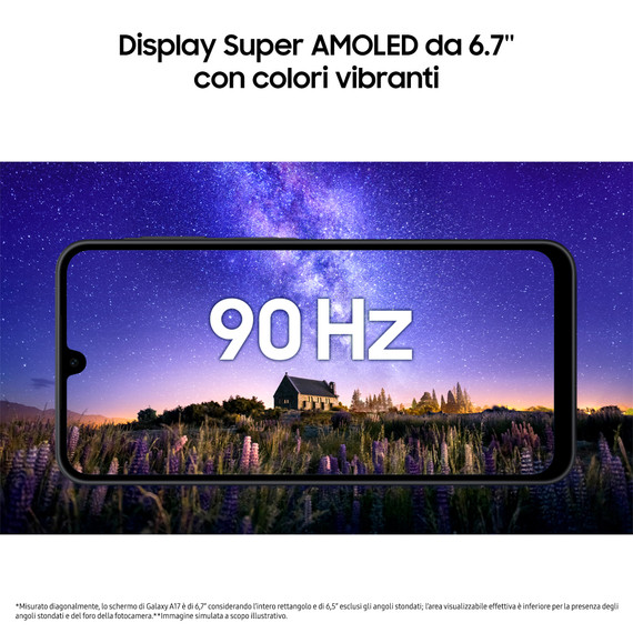 TIM Samsung Galaxy A17 17 cm (6.7") Dual SIM ibrida 4G USB tipo-C 4 GB 128 GB 5000 mAh Nero