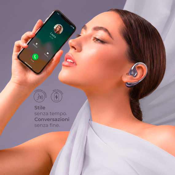 ETRES Auricolari Wireless LBL Borsetta AI ENC Touch - Glicine