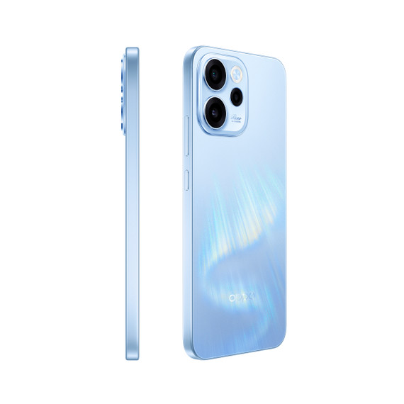 OPPO Reno15 FS 5G AI Smartphone, Tripla fotocamera 50+8+2MP, Selfie 50MP, Display 6.57” 120HZ AMOLED FHD+, 6500mAh, RAM 8GB(Esp2GB/4GB/8GB)+ROM 512GB [Versione Italia], Aurora Blue