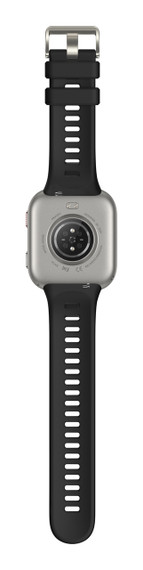 Amazfit Bip Max 5,26 cm (2.07") AMOLED Digitale 432 x 514 Pixel Touch screen Argento Wi-Fi GPS (satellitare)