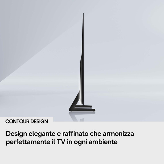 Samsung OLED AI TV 65" QE65S85H 4K, Processore NQ4 AI Gen2, 4K AI Upscaling, Schermo antiriflesso, OLED HDR, Motion Xcelerator 120Hz, Dolby Atmos & OTS Lite, Contour Design, Vision AI Smart TV, 2026
