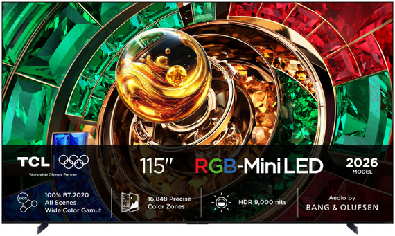 TCL RM9L 115RM9L TV 2,92 m (115") 4K Ultra HD Smart TV Wi-Fi Nero 9000 cd/m²