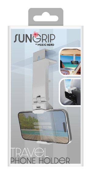 SBS MHSUPPBEACHW supporto per personal communication Supporto attivo Telefono cellulare/smartphone Bianco