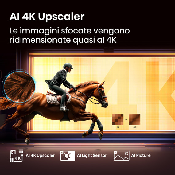Hisense Smart TV QLED 58" 4K 58E7Q