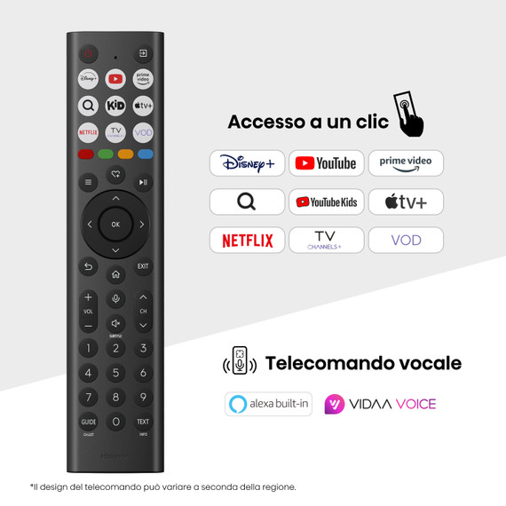 Hisense Smart TV QLED 58" 4K 58E7Q