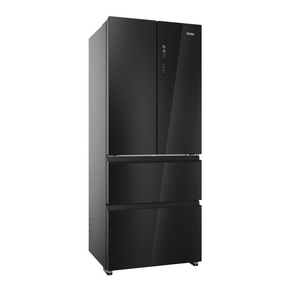 Haier HFR3718ENGB Libera installazione 402 L Nero
