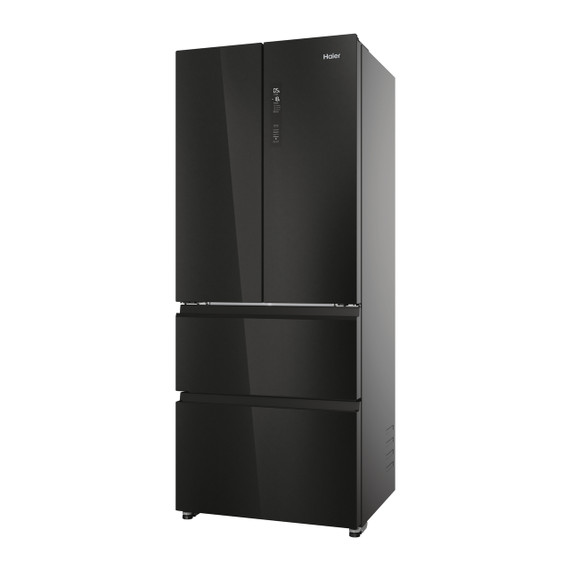 Haier HFR3718ENGB Libera installazione 402 L Nero