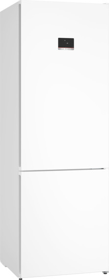 Bosch Serie 4 KGN497WDF Frigorifero Combinato da libera installazione 203 x 70 cm Bianco Classe D