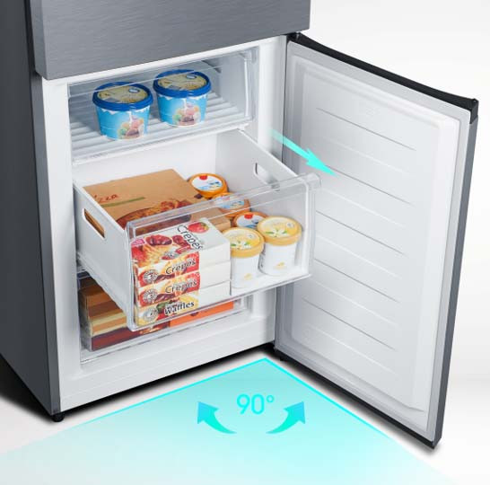 Hisense frigorifero/congelatore RB440N4ACD libera installazione 336L Classe D Porta Reversibile