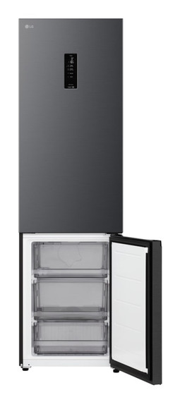 LG GBBSJ21DEP frigorifero con congelatore Libera installazione 375 L Grigio
