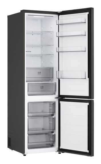 LG GBBSJ21DEP frigorifero con congelatore Libera installazione 375 L Grigio