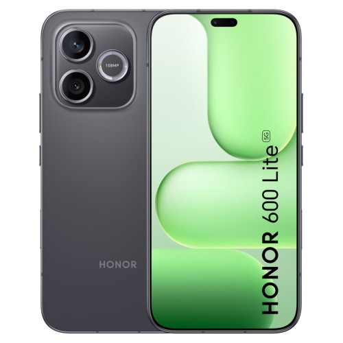 Honor 600 Lite 5G Smartphone 6.6" FHD+ Octa-Core 8GB RAM 256GB ROM Dual SIM – Velvet Black