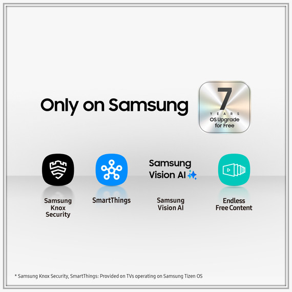 Samsung Crystal UHD 50" UE50U8000FUXZT 4K, Processore Crystal 4K, HDR, Smart Experience, OTS Lite & Adaptive Sound, Metal Stream Design, Smart TV, 2025