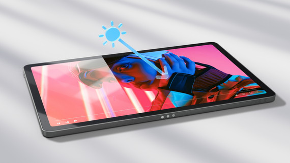 Lenovo Idea Tab - Display 11" 2.5K (2560x1600) IPS 500nits 90Hz - CPU MediaTek Dimensity 6300 - RAM 8GB - Memoria 256GB UFS - Grafica ARM Mali G57 MC2 - Connettività WiFi + 5G Slot Nano-SIM & MicroSD - Android 15 - Tab Pen Inclusi