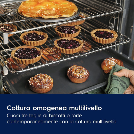 Electrolux Forno Incasso Steam Bake Classe A+ 60 Cm MADE IN ITALY EOD3S44TX2