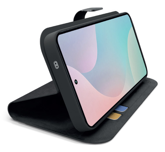SBS TEWALSAS26FEK custodia per cellulare 17 cm (6.7") Custodia a borsellino Nero